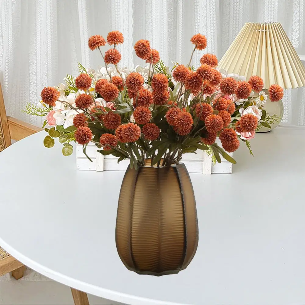 

Wedding Artificial Flowers Realistic Dandelion Simulation Flower Photography Props for Home Wedding Decoration for Easy