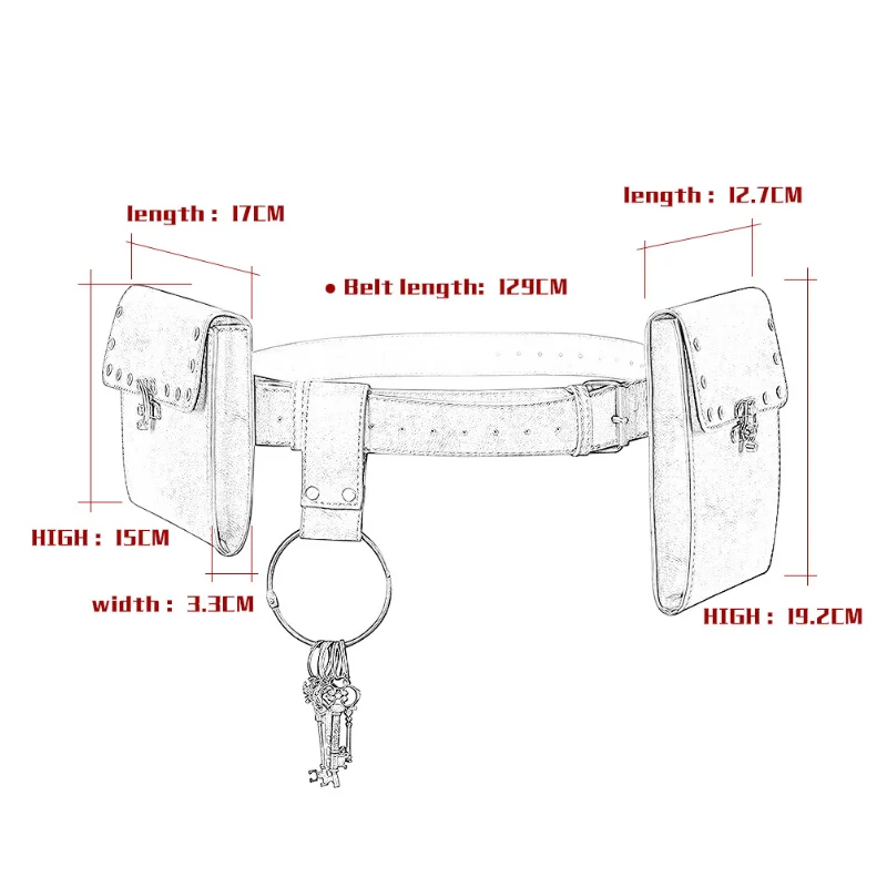 Рисунок 6 - Женская винтажная поясная сумка
