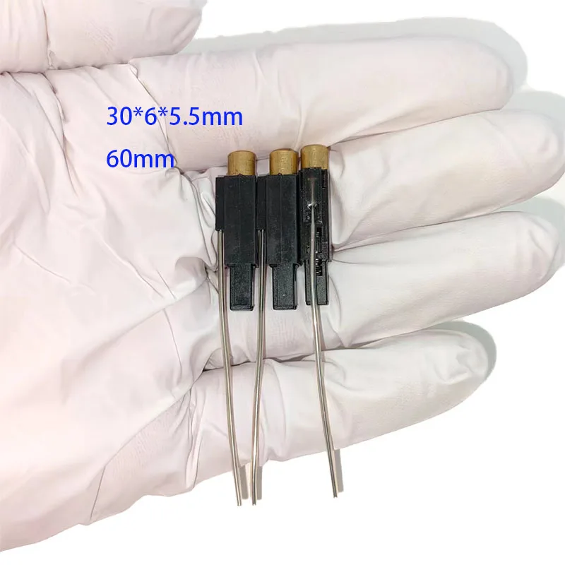 

3pcs 30mm*6mm*5.5 Long 60mm Piezoelectric Electronics,For Airbrush Nozzle Gas Soldering Iron Igniter Fire Gun Lighter