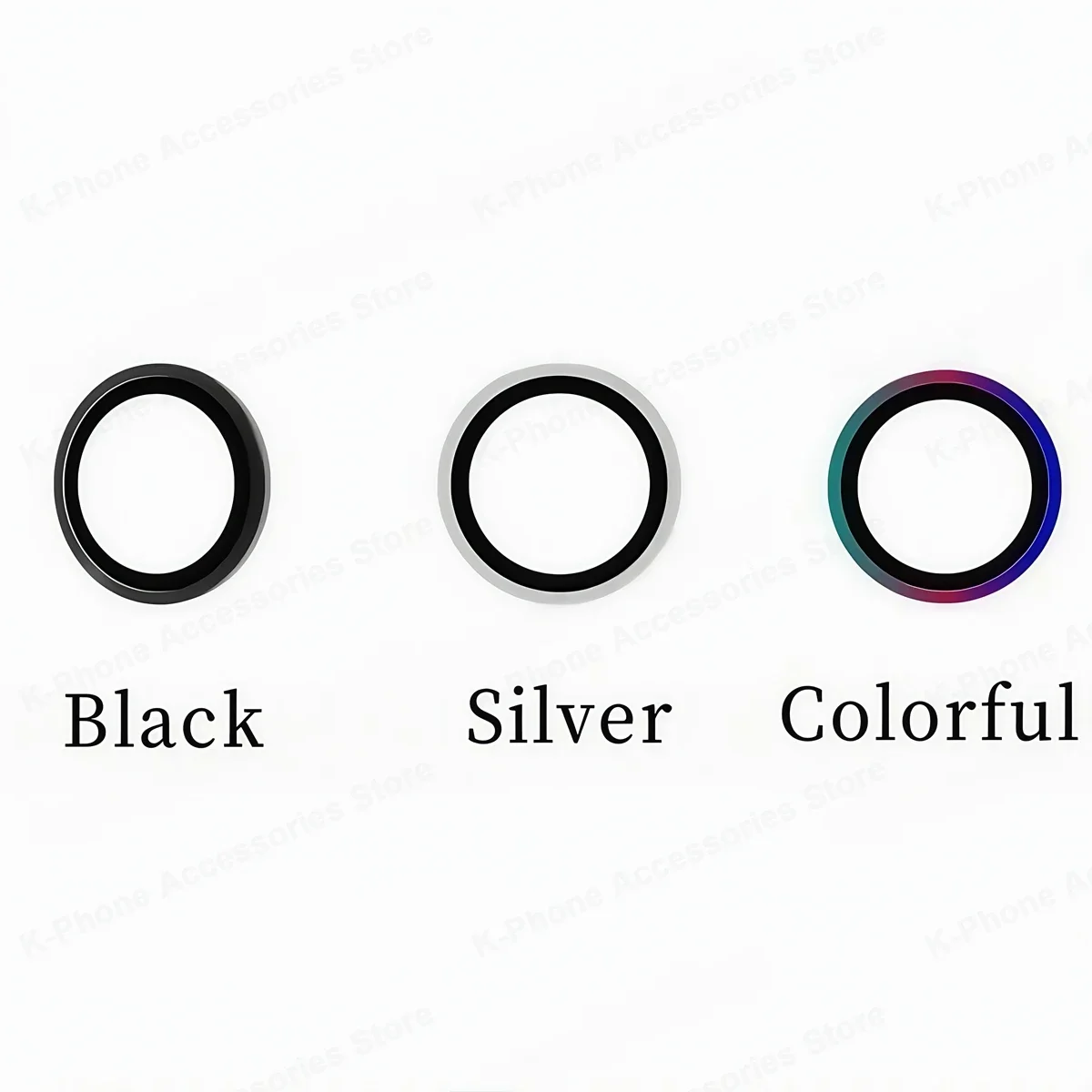 Premium Metal Camera Glass Protector with Alloy Frame