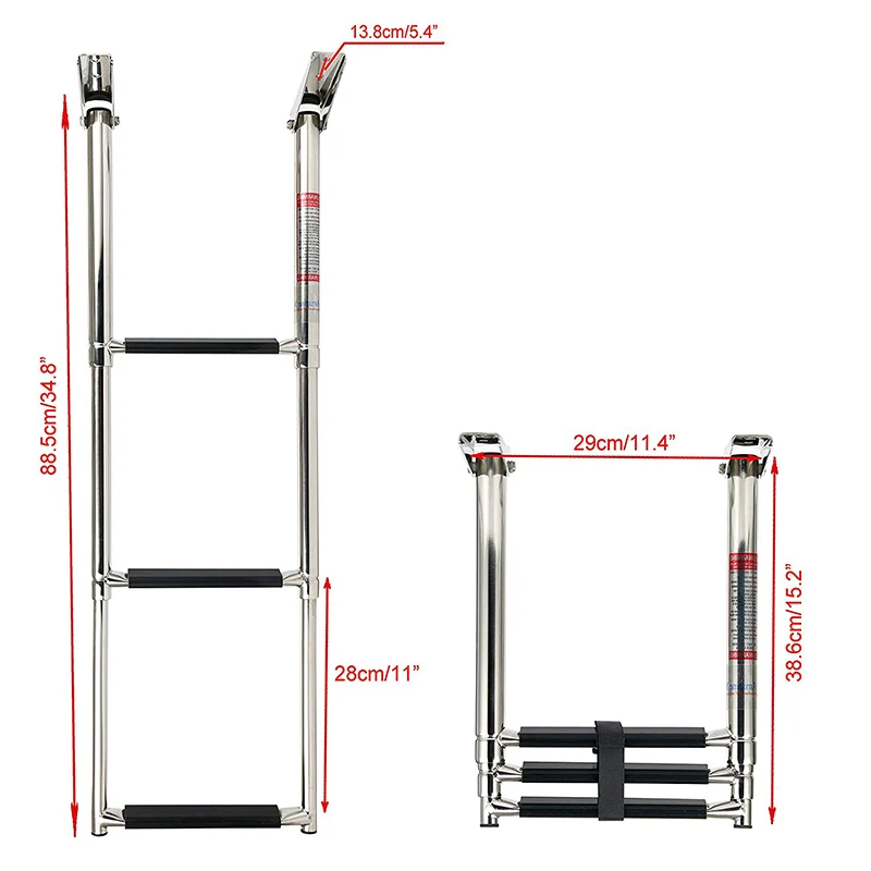 3 step collapsible ladder deals