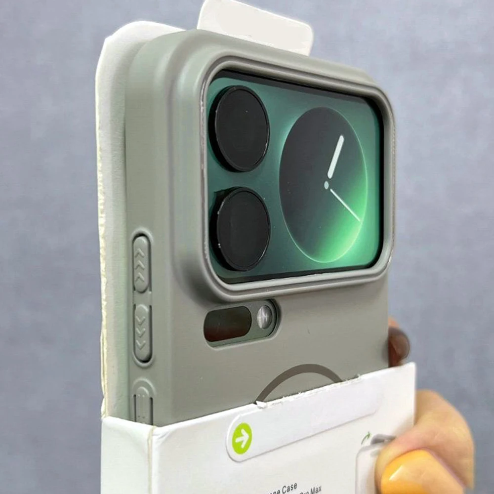 Enhanced Product Title:  
Sleek Matte Magnetic Phone Case with Wireless Charging Compatibility
