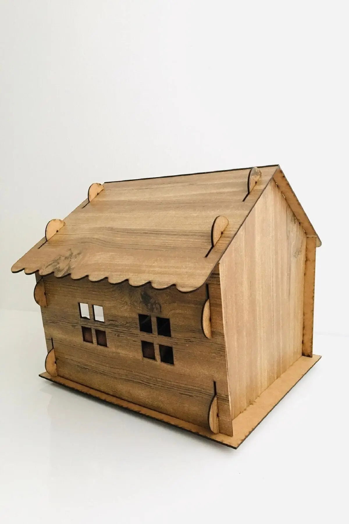 Wooden Cat House Decorative Cat Slot Cat Bed Cat House Cat Play Areas-Roofed Houses for Cats Playground Hot toy