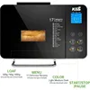 Stainless Steel Bread Machine Bread Maker with Fruit Nut Dispenser, Nonstick Ceramic Pan& Digital Touch Panel 2