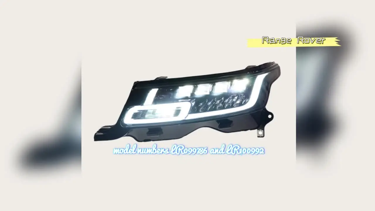 【ラン】 For Tesla Model X Headlight Assembly Car Light Original LED New