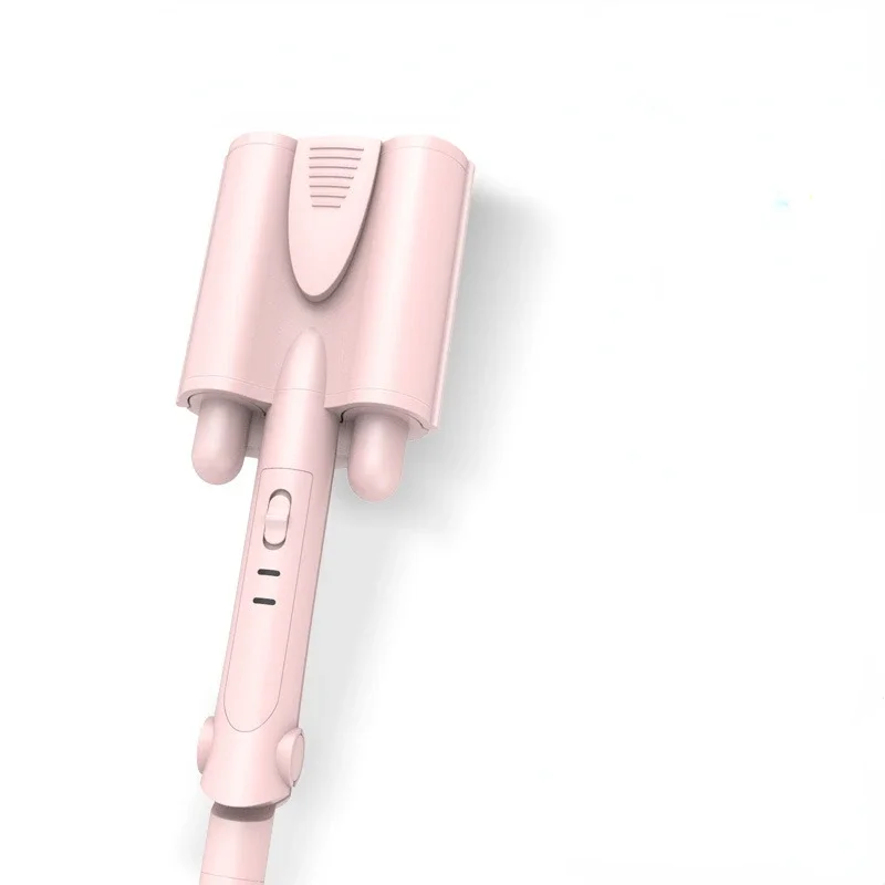 큰 웨이브 컬링 다리미 세라믹 딥 웨이브 컬러 에그 롤, LED 디스플레이, 자동 3 배럴 헤어 스타일러 도구