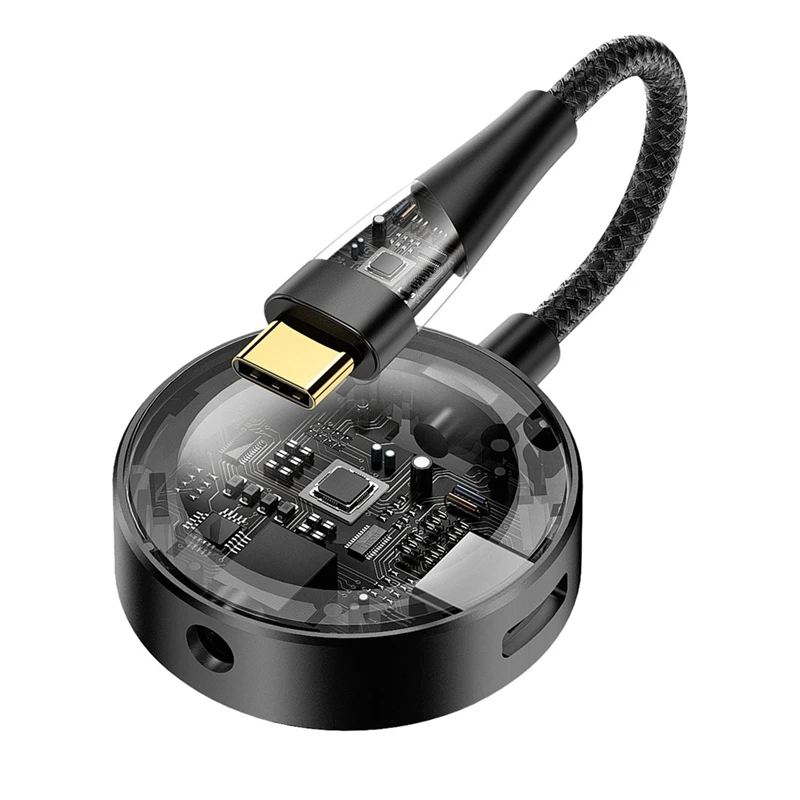 

Адаптер для наушников 2 в 1, с Type C на 3,5, PD60W