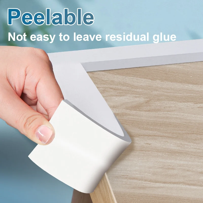 Single Side White Foam Eva Tape Anti-Collision Buffer Door And Window Windshield Car Sound Insulation Seal Foam Waterproof Shock single sided foam tape eva sponge tape