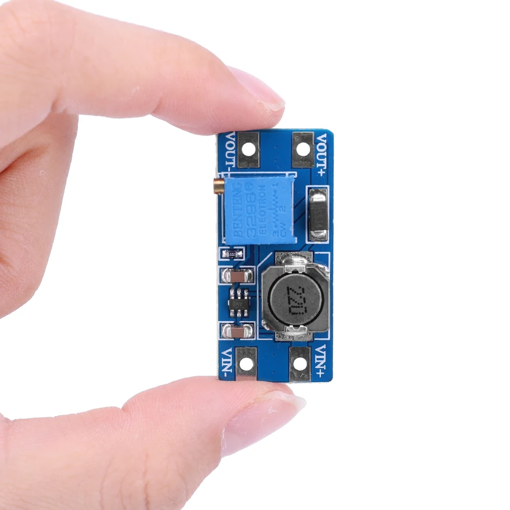 MT3608 Booster Power Supply Module DC-DC Step Up Power Apply Module Adjustable 2V-24V To 5/9/12/28V