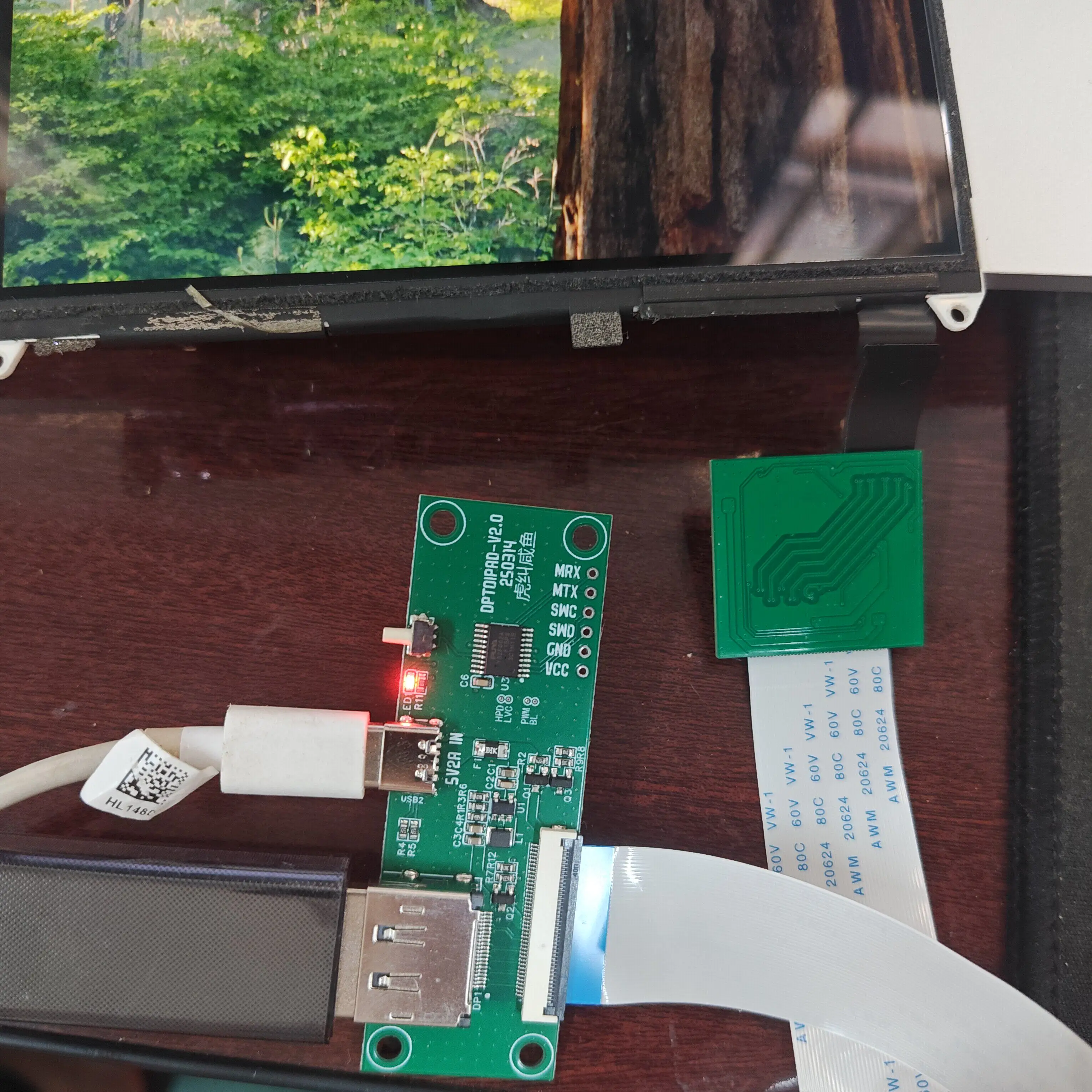 아이패드 미니2 미니3 A1489 A1490 A1491 LCD 드라이브 보드 2K 1536x2048 7.9인치