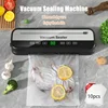 Kitchen Food Vacuum Sealer Machine Built in Cutter Smart Touch  Vacuum Sealing Packaging Machine vacuum tools with sealed bags 1