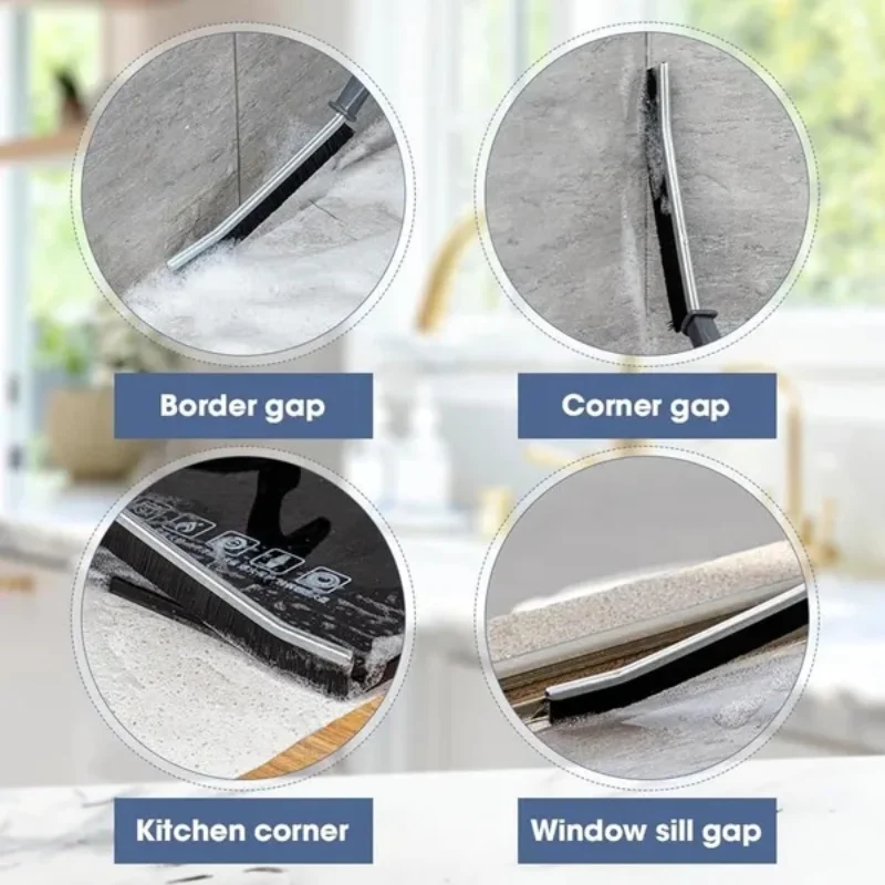 Cleaning Brush Long Slot Brush Dead Corner Window Slot Dust Brush Clean Tile Crevice Multi-functional Bathroom Clean