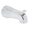 Multi-functional Pull Type Bathtub Faucet Zinc Alloy Durable Bathroom Tub Spout Inside Thread Bathtub Faucet Spout 1