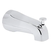 Multi-functional Pull Type Bathtub Faucet Zinc Alloy Durable Bathroom Tub Spout Inside Thread Bathtub Faucet Spout 1