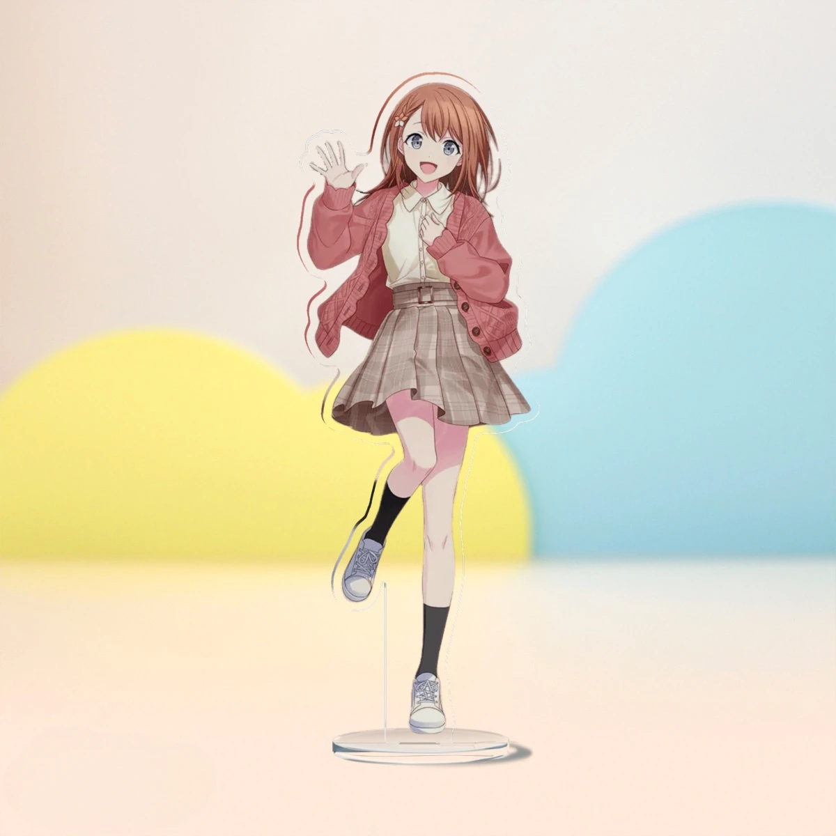 Project Sekai Colorful Stage Plate Desk Decor: Nightcord Collection Ornament Featuring Yoisaki Kanade & Asahina Mafuyu