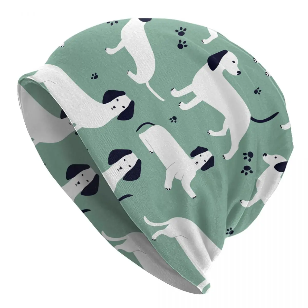 

Шапка с таксой вязаная шапка головной убор готические уличные шапочки облегающие шапки Мужская Женская Мужская теплая шапка двойного назначения