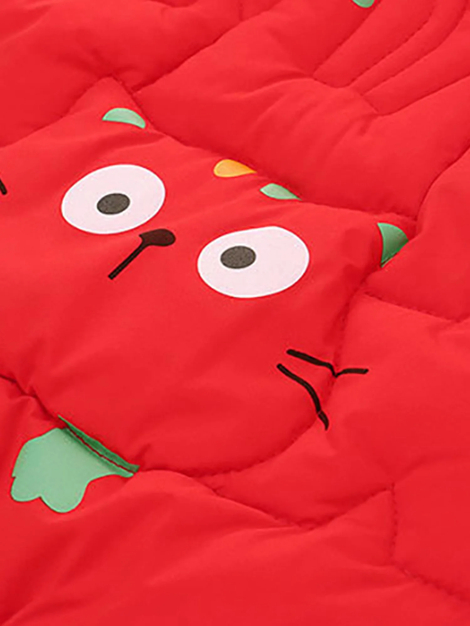   겨울 곰 귀 후드 패딩 재킷 따뜻한 긴 소매 고양이 패턴 지퍼 코트 아우터웨어 야외 일상 어린이 의류