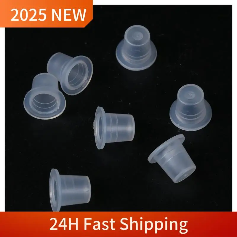 Trend 1000 Pcs 8Mm Small Tattoo Ink Cups Caps For Needle Tip Grip Power Supply Sm