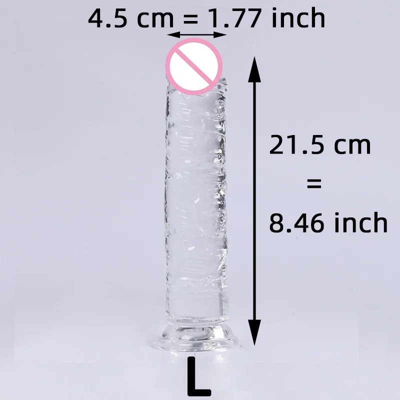 Soft Jelly Egg Free Dildo Penis Suction Cup Masturbator Orgasm SM Vaginal G-Spot Massage Butt Plug Anal Trainner Crystal Dildos sex toys