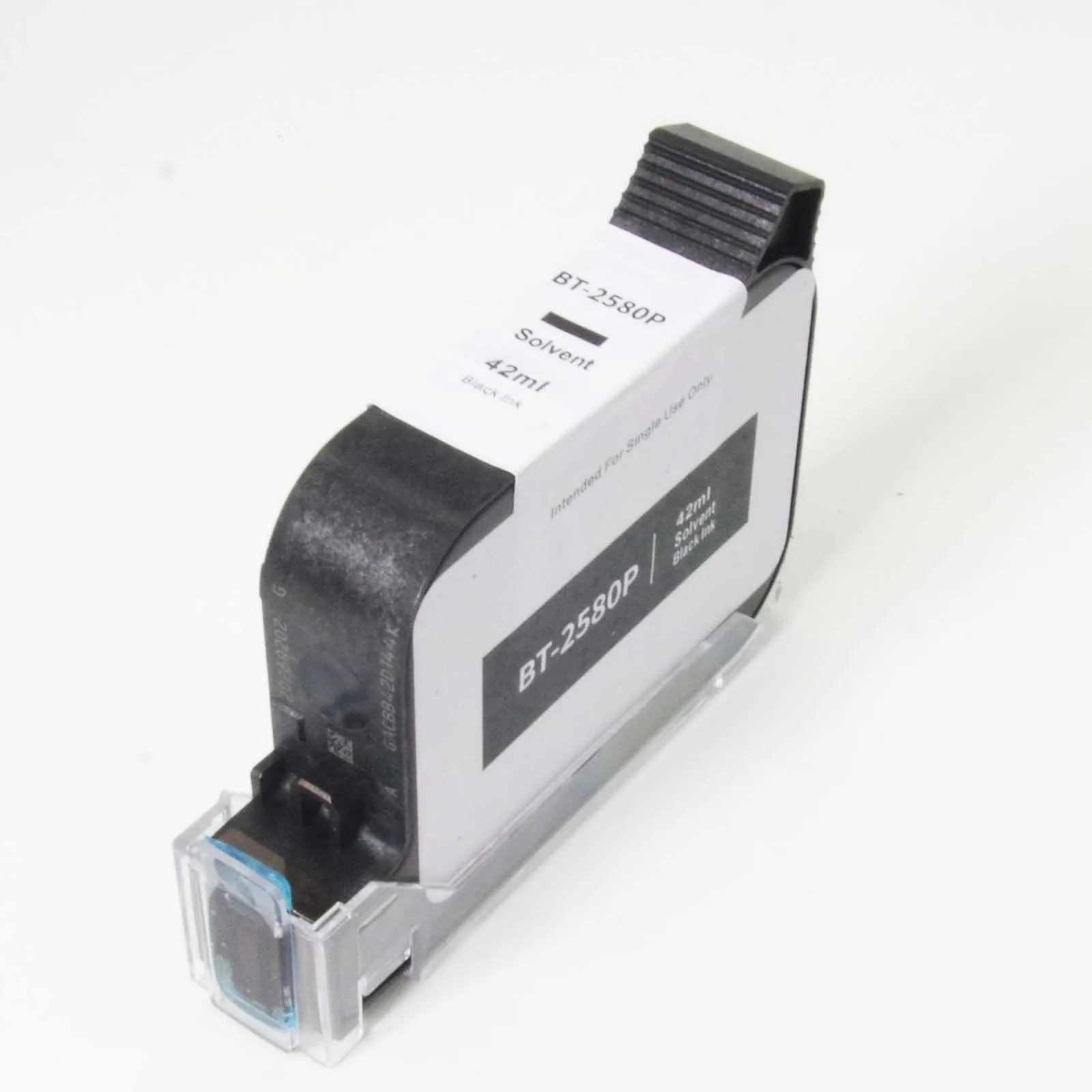 1pcs 12.7mm BT-2580P 2580TL fast dry black cartridge Compatible for BT-HH6205 BT-HH6105 PrintFOX B10 Handheld Printer EB22BL