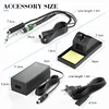 T12A Suction Tin Gun Desoldering Station Hot Air Gun Soldering Iron Suction Pen Intelligent STM 32 Soldering Station 4