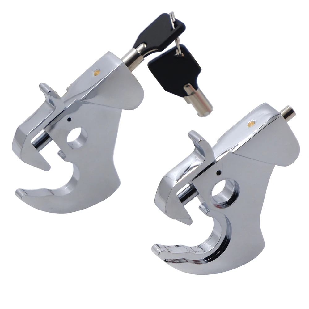 시시 바 수하물 랙 분리형 잠금 래치 키트, 할리 데이비슨 투어링 소프트테일 BK 애프터마켓, 무료 배송 모터 부품 