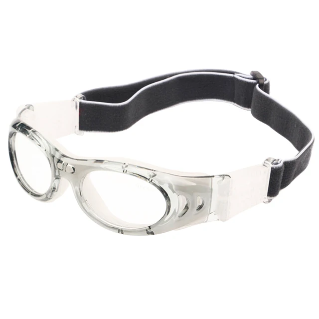 Teens Adults Basketball Glasses with Protective Cushion Clear Lens
