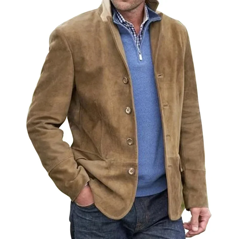 Veste de costume décontractée pour hommes européens et américains