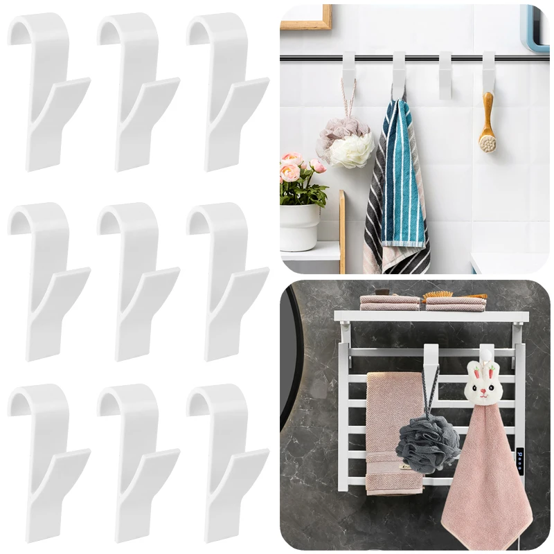 4 шт. вешалка для одежды с белым крючком и подогревом | Дом сад