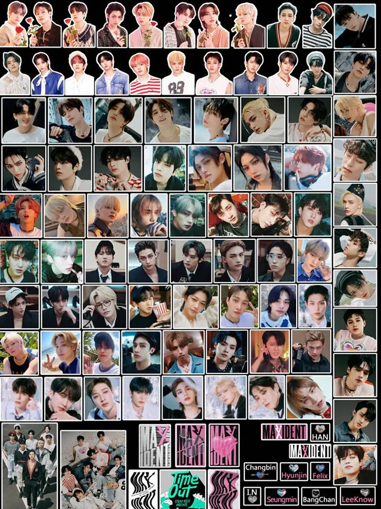 95pcs/set Kpop Stray kids MAXIDENT Photo Album Gift Lomo Cards Stickers  Lanyard Key chain Photocards K-pop Straykids - AliExpress