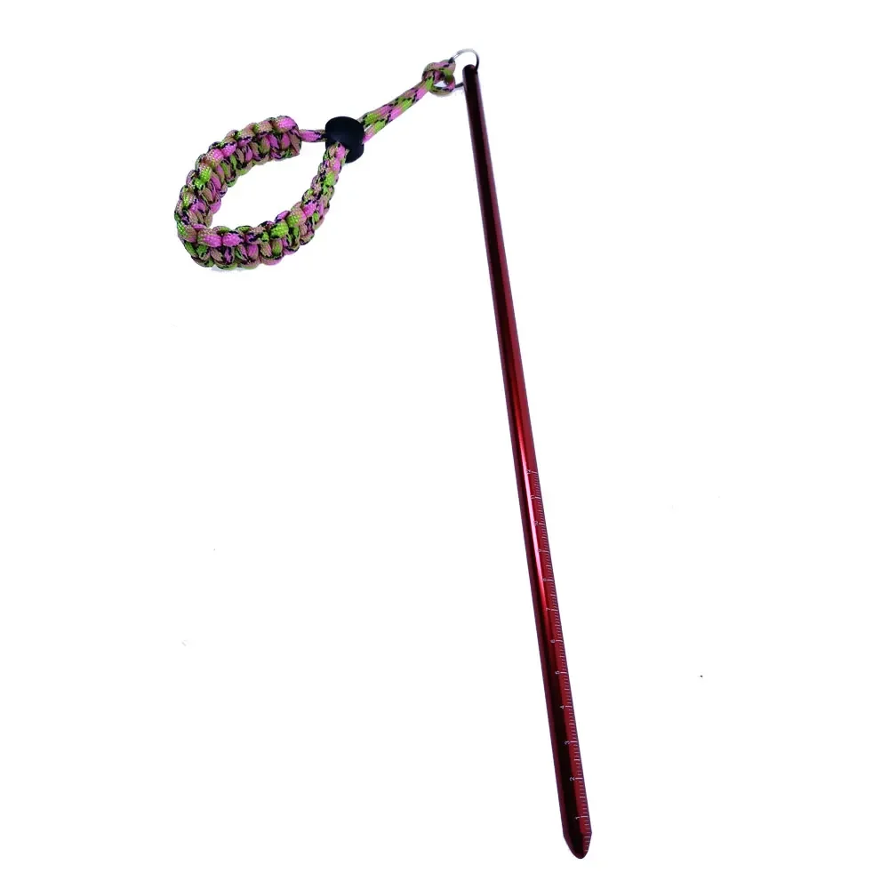 Diving stick 14''/35cm Diving Stick Aluminum Alloy Noise Maker Rod Pointer Adjustable Wrist Lanyard Diver Underwater Signaling Devices
