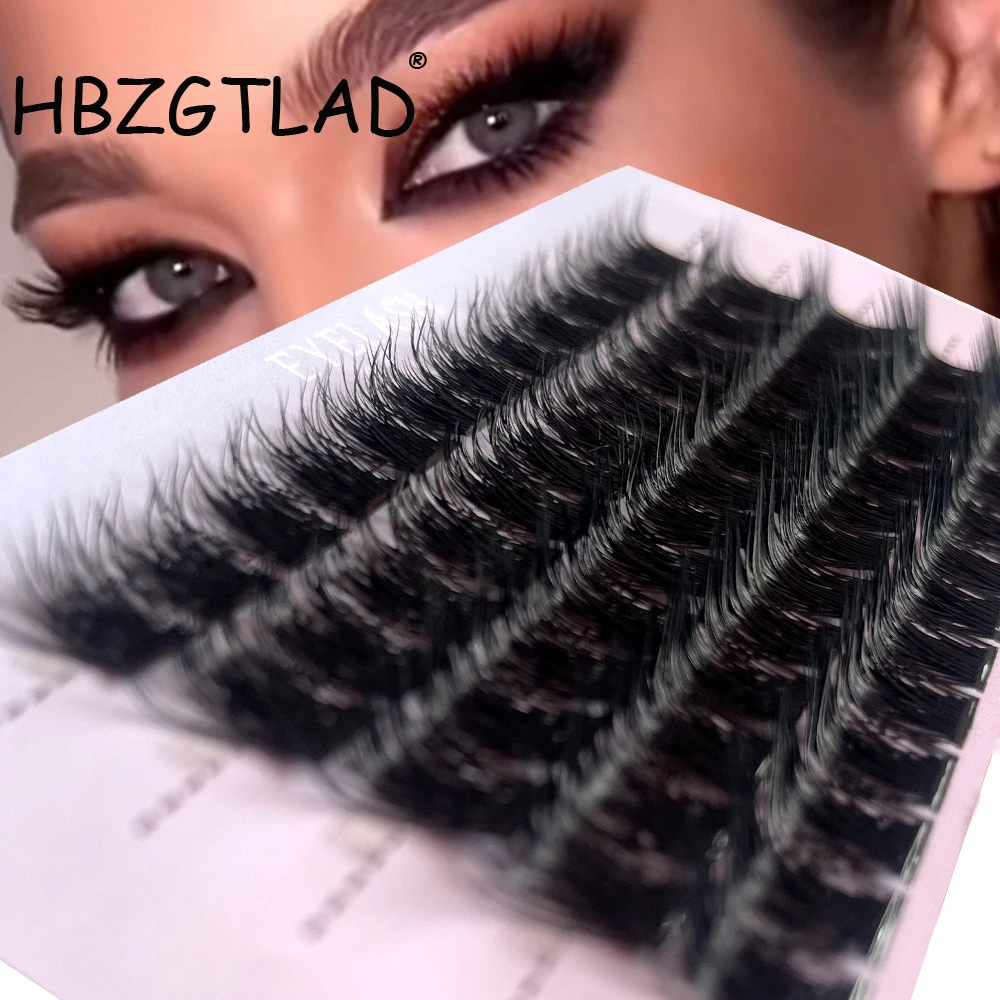 

L curl Mix 3D пушистые одиночные кластеры DIY наращивание ресниц индивидуальные ресницы натуральные сегментированные ресницы пряди макияж