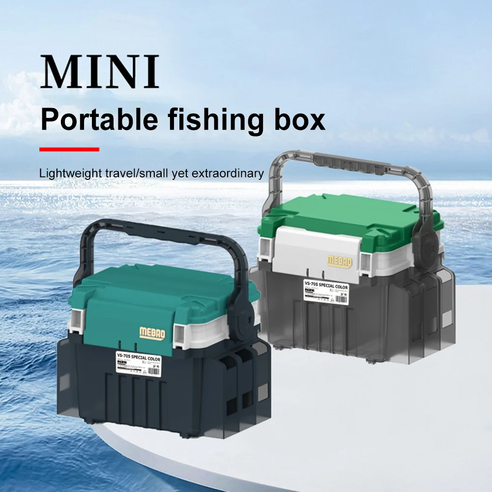 Fishing Tackle Box Fishing Tool Box Multifunction Fishing Rod Lure  Organizer Portable Storage Box Goods For Fishing Accessory - AliExpress