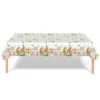 2025 New Year Easter Egg Bunny Theme Party Supplies Disposable PE Plastic Tablecloth Decoration Rectangular Tablecloths 6
