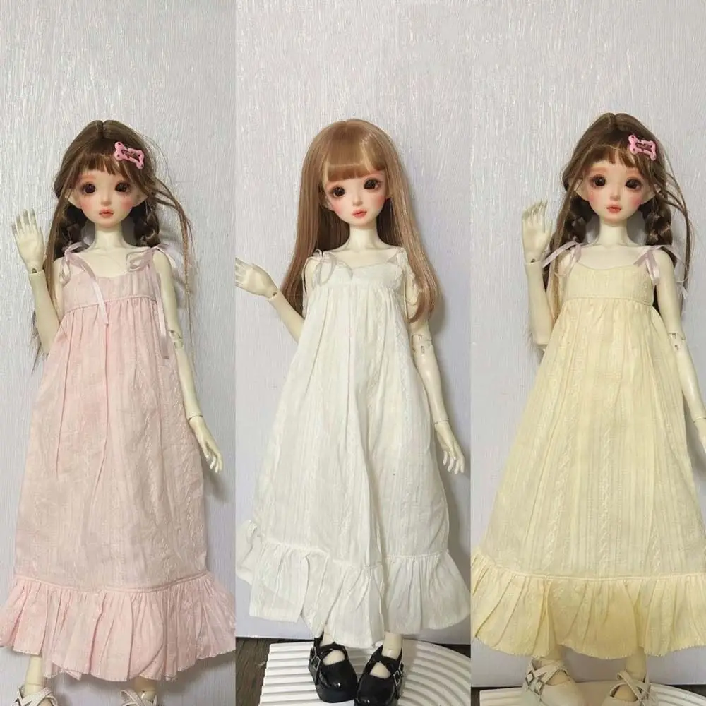 Dress Up Doll Dresses Pajamas Princess Clothes Fairy Dress Doll Long Skirt Handmade Casual Wears Doll's Clothes 1/4 1/6 BJD