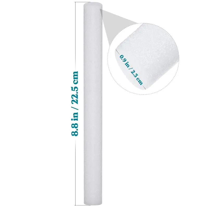 14pcs Sofa Gaps Filler Flexible Foams Rods Gap Filler Foam Slipcover Sectional White Sectional Bathtub Accessories Foam Tucker 6