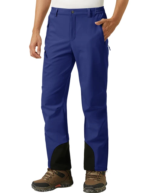 Cross Country Ski Pants Men MAGCOMSEN Winter Softshell Ski Pants