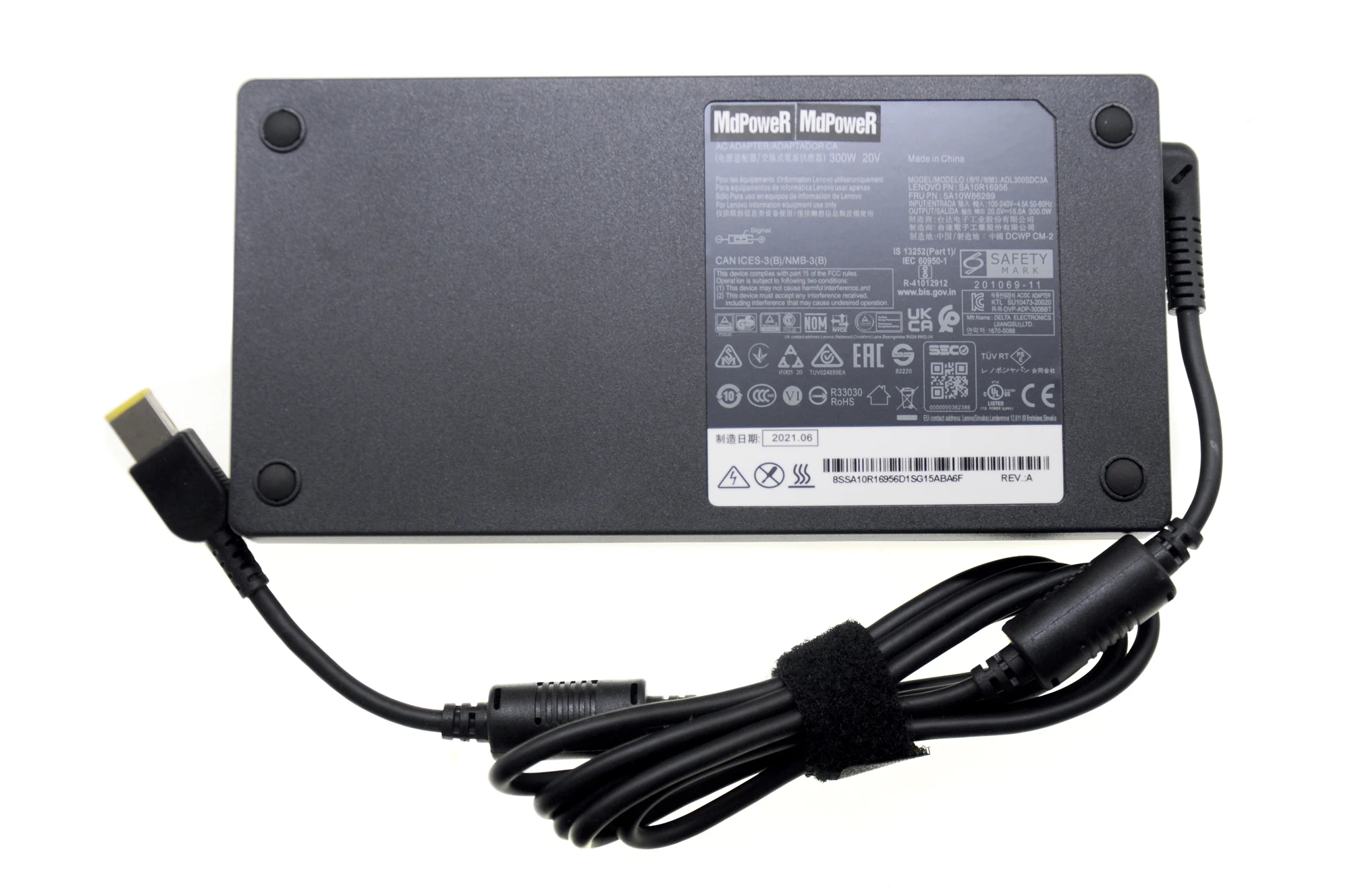 ADL300SDC3A 레노버 씽크패드 20V 15A R9000P R9000K Y9000K 5A10W86289 노트북 전원 공급 장치용 300W AC 어댑터 충전기