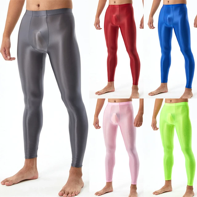Men's Plus Size U Convex Fitness Tights Shiny Sports Gym Leggings Satin  Glossy Stockings Dance Workout Clud Party Men Pantyhose - AliExpress