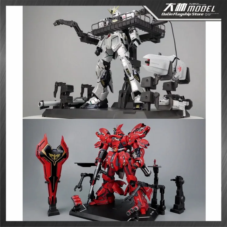 

SUIT FOR MG 1/100 SAZABI OR V MODEL CONSTRUCTION BASE Plastic Anime Mobile Suit PVC Toys Figure Assembly Model Holder