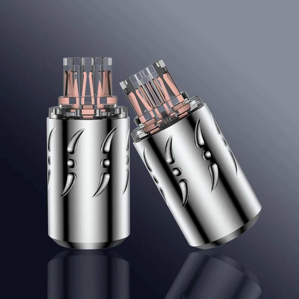 Viborg VM512+VF512 순수 구리 HiFi 미국 전원 플러그 커넥터 오디오 장비용 남성/여성 플러그 커넥터