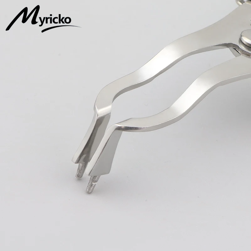 Dental Kofferdamklemmen Elfenbein Klemme Zange Leichte Elfenbein Klemme Edelstahl Dental Restaurative Instrumente – Detail 6
