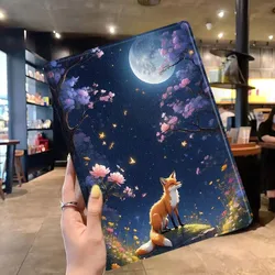 Charming Fox Design Tablet Case with Creative Pattern - Galaxy Tab A11 2025 (PBA0402PBT)