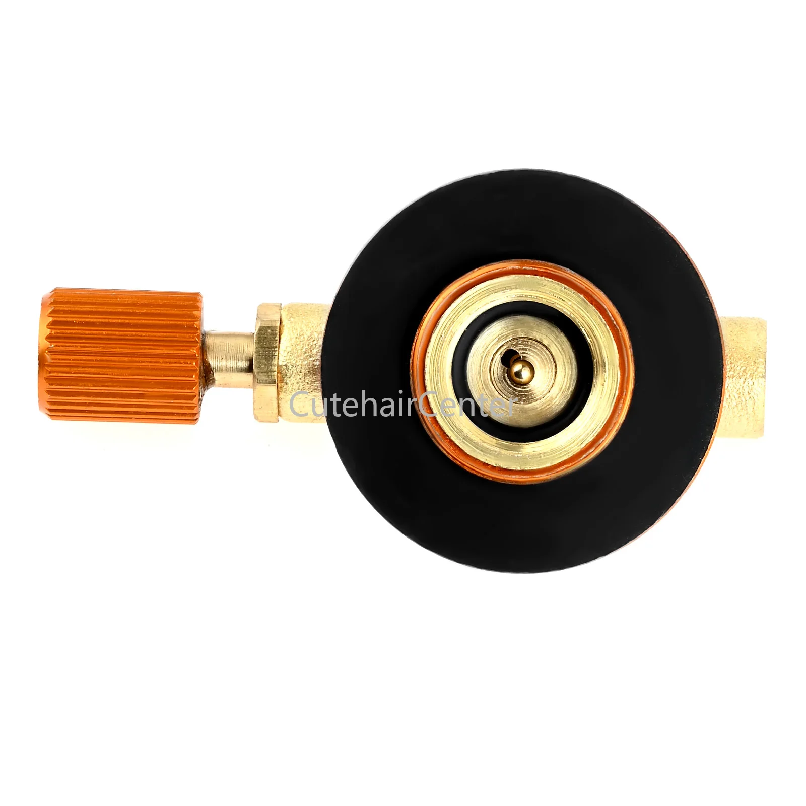 Gas Bottle Nozzle OD can Short Adapter Flat Alloy Gas Canisters Adapter Connector Camping Butane Stove Fittings Hiking BBQ
