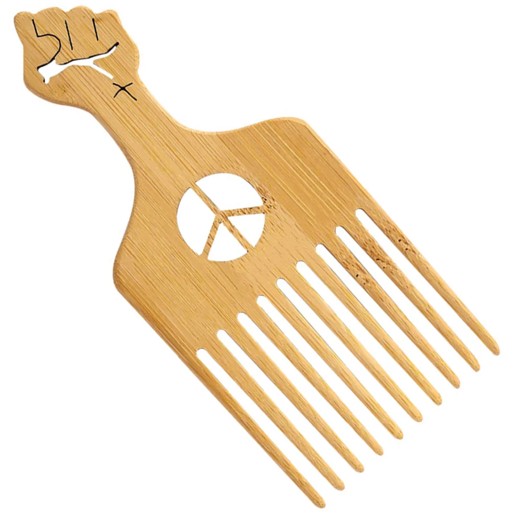 Plastic Comb Portable Hair Pick Comb Plastic Volumizing Comb Hair Styling Tool