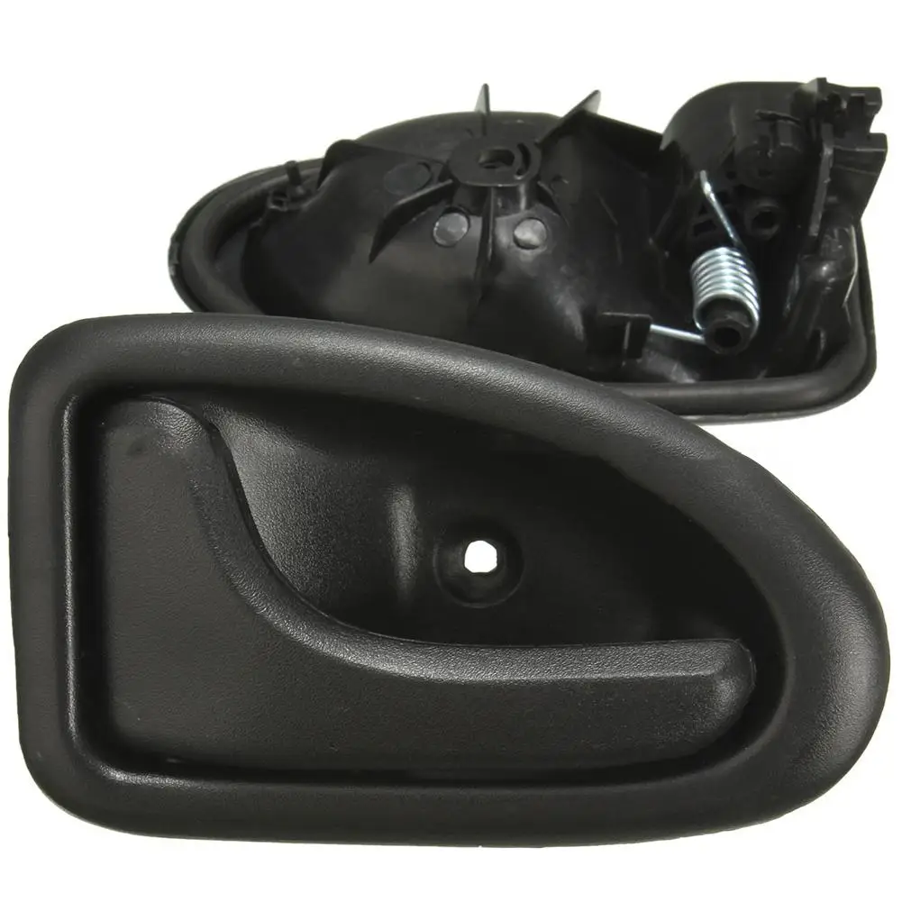 

1PCS Car Black Interior Door Handle Left/Right Plastic Car Interior Door Plating Handles Knobs for Renault Clio N0T4