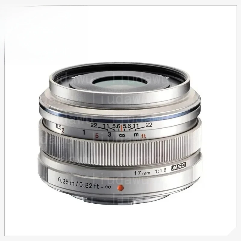 98% 새 상품, 오리지널 PEN-F 17mm F1.8 렌즈 (올림푸스 17 F1.8 17 1.8용) 광각 고정 초점 M43 E-마운트 렌즈