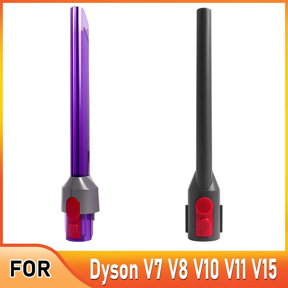 Crevice Nozzle Tool For Dyson V7 V8 V10 V11 V15 Cordless Vacuum Cleaner Floor Cleaning Part LED Light Pipe Nozzle Accessories