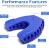 Food Grade Silicone Jawline Shaper, Jaw Trainer, Silicone Jawline Exerciser for Beginner, Intermediate & Advanced Users 3