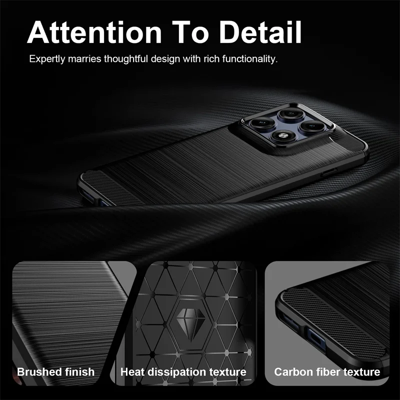 Non-Slip Flexible TPU Shockproof Protective Case
